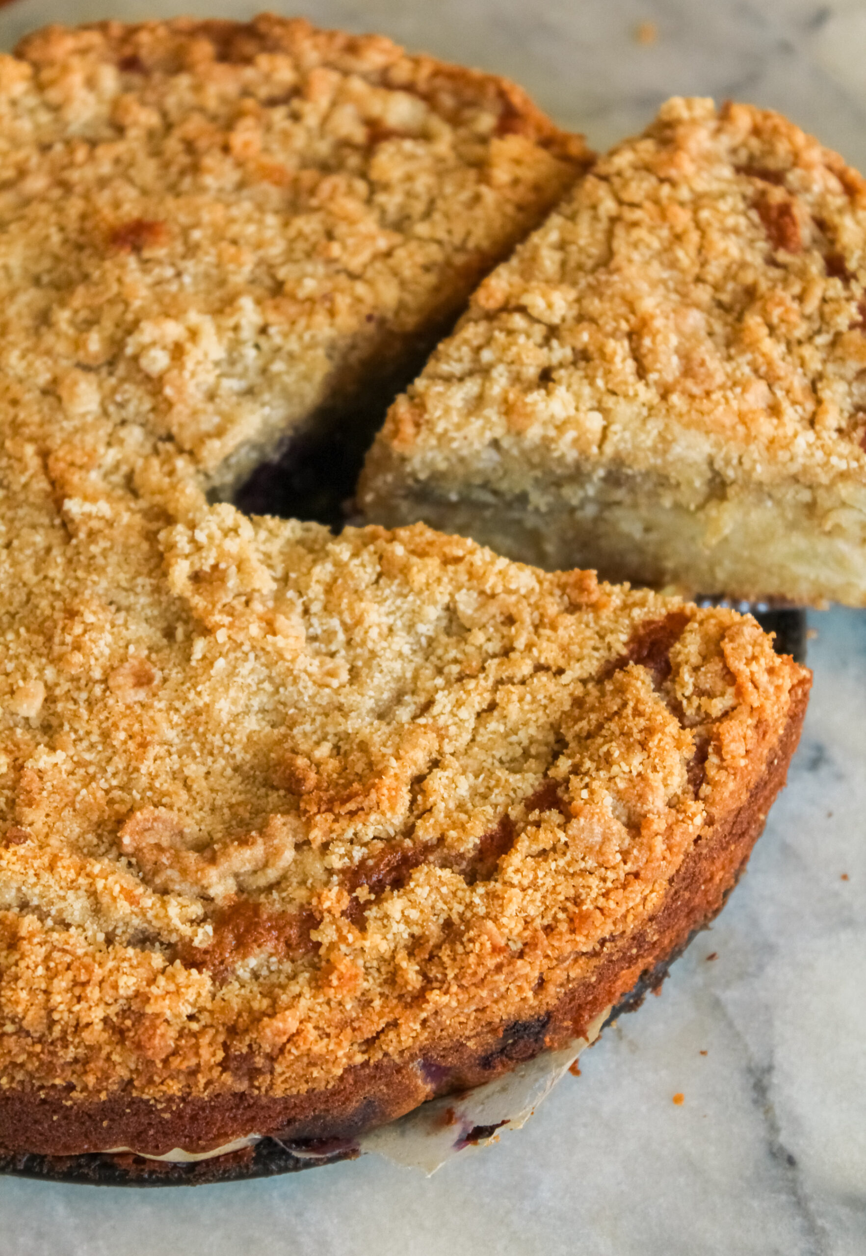 picture of apple blueberry cinnamon cake